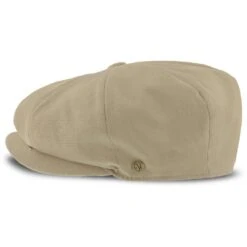 Hampton - Walrus Hats Sand Linen 8 Panel Newsboy Cap -Bailey Store walrus hats newsboy hampton walrus hats sand linen 8 panel newsboy cap hat 16524486803596