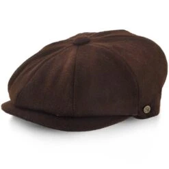 Shelby - Walrus Hat Wool Blend 8 Panel Newsboy Cap -Bailey Store walrus hats newsboy shelby walrus hat wool blend 8 panel newsboy cap hat 16524377096332