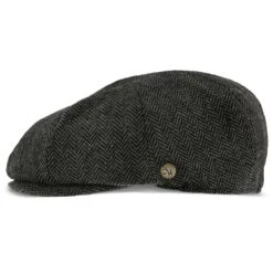 Shelby - Walrus Hats Grey Herringbone Wool Blend 8 Panel Kids Newsboy Cap (Toddler, Boys, Youth) -Bailey Store walrus hats newsboy shelby walrus hats grey herringbone wool blend 8 panel kids newsboy cap toddler boys youth hat 16524503023756