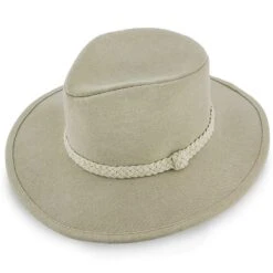 Boatsman Charter - Walrus Hats Tan Canvas Fabric Outback Hat - H7012 -Bailey Store walrus hats outback boatsman charter walrus hats tan canvas fabric outback hat h7012 hat 16524410290316