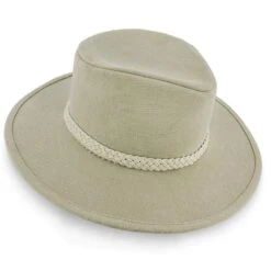 Boatsman Charter - Walrus Hats Tan Canvas Fabric Outback Hat - H7012 -Bailey Store walrus hats outback boatsman charter walrus hats tan canvas fabric outback hat h7012 hat 16524410421388