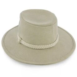 Boatsman Charter - Walrus Hats Tan Canvas Fabric Outback Hat - H7012 -Bailey Store walrus hats outback boatsman charter walrus hats tan canvas fabric outback hat h7012 hat 16524410486924