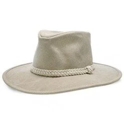 Boatsman Charter - Walrus Hats Tan Canvas Fabric Outback Hat - H7012 -Bailey Store walrus hats outback tan large boatsman charter walrus hats tan canvas fabric outback hat h7012 hat 16556528828556