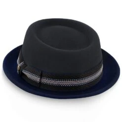 Tribute - Walrus Hats Wool Felt Pork Pie Hat - H7008 -Bailey Store walrus hats porkpie tribute walrus hats wool felt pork pie hat h7008 hat 16524402360460