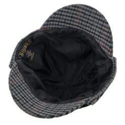 Fox & Hound - Walrus Hats Multi-colored Wool Blend Checkered Sherlock Holmes Deerstalker Hat -Bailey Store walrus hats sherlock fox hound walrus hats multi colored wool blend checkered sherlock holmes deerstalker hat hat 16524379979916