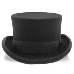 Deadman - Walrus Hats Wool Felt 4.5 In. Height Low Crown Top Hat - H7019 -Bailey Store walrus hats top deadman walrus hats wool felt 4 5 in height low crown top hat h7019 hat 16524417269900