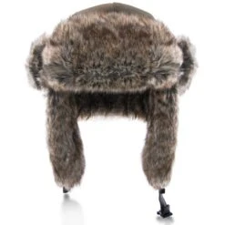 Walrus Hats Faux Fur Brown Trapper Hat 26 Walrus Hats Faux Fur Brown Trapper Hat -Bailey Store walrus hats trapper walrus hats faux fur brown trapper hat hat 16700573843596
