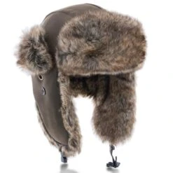 Walrus Hats Faux Fur Brown Trapper Hat 24 Walrus Hats Faux Fur Brown Trapper Hat -Bailey Store walrus hats trapper walrus hats faux fur brown trapper hat hat 16700584591500