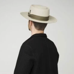 Walsh - Bailey Black Rounded Fur Like Pork Pie Hat 10 Walsh - Bailey Black Rounded Fur Like Pork Pie Hat -Bailey Store walsh 30001bh pt281 av9